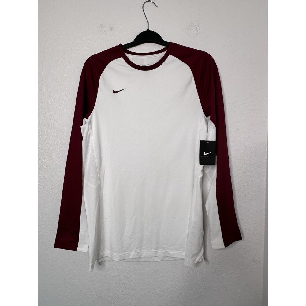 NIKE Mens Team Elite Stock Shooting Basketball‎ Teamwear White/Red Size L NWT
